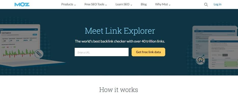 Moz Link Explorer